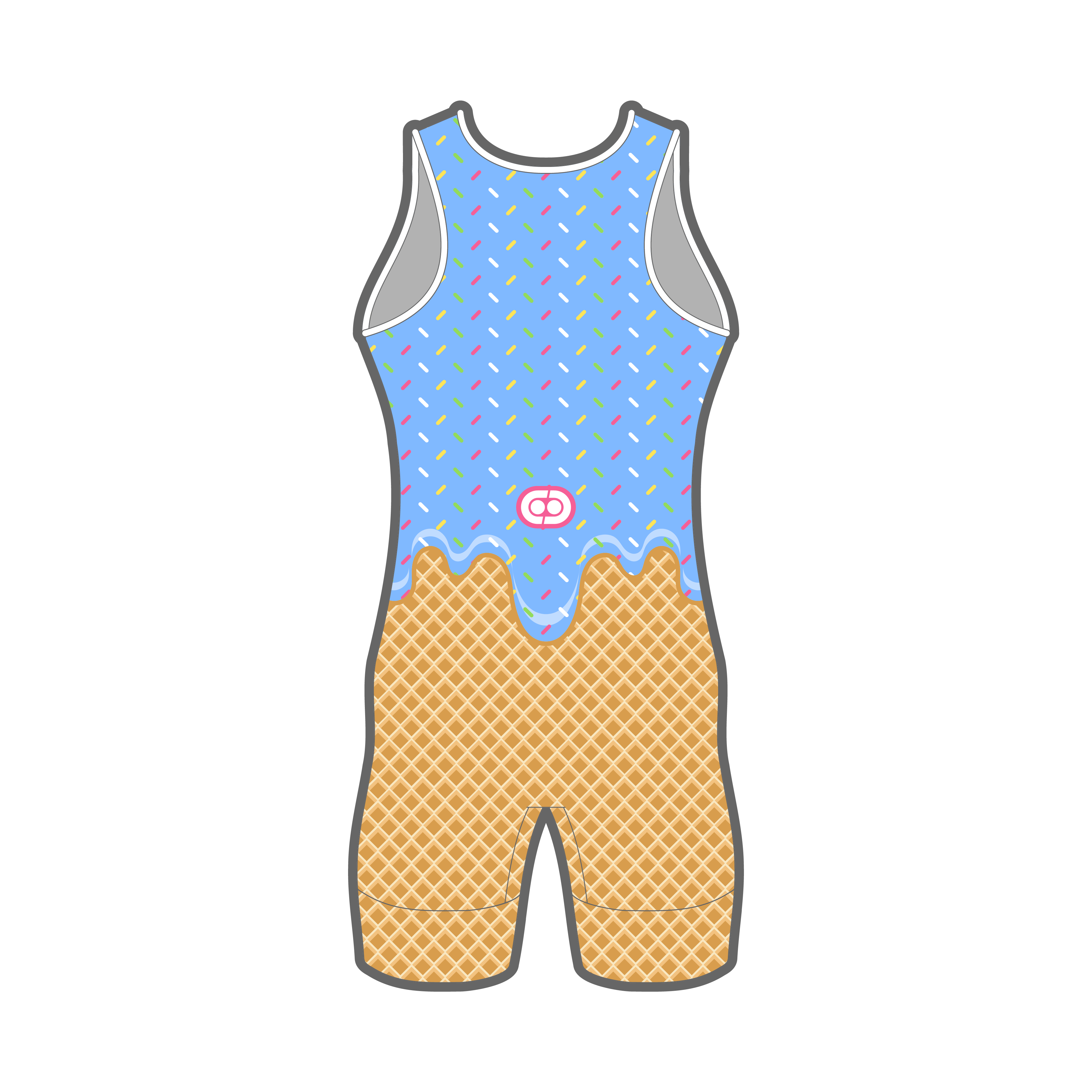 Drippy Youth Wrestling Singlet