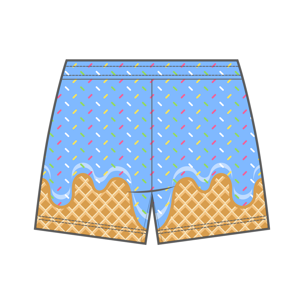 Drippy Youth Mesh Shorts